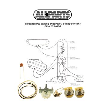 Wiring Kit for Telecaster 4-Way Switch