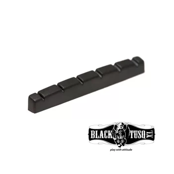 Black TUSQ XL Nut Strat Style 42mm Flat Bottom PT-5042-00