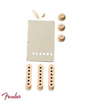 Fender Stratocaster Aged White Accessory Kit