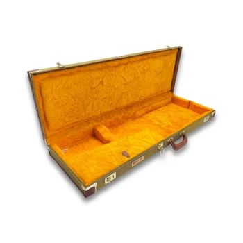 Lifton 57 Strat or Tele Tweed Case with Yellow Lining